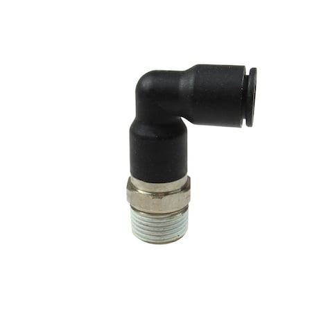 Coilhose Pneumatics Coilock Extended Elbow 5/32" OD x 1/8" MPT CL672502S